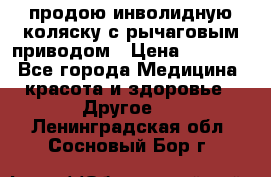 продою инволидную коляску с рычаговым приводом › Цена ­ 8 000 - Все города Медицина, красота и здоровье » Другое   . Ленинградская обл.,Сосновый Бор г.